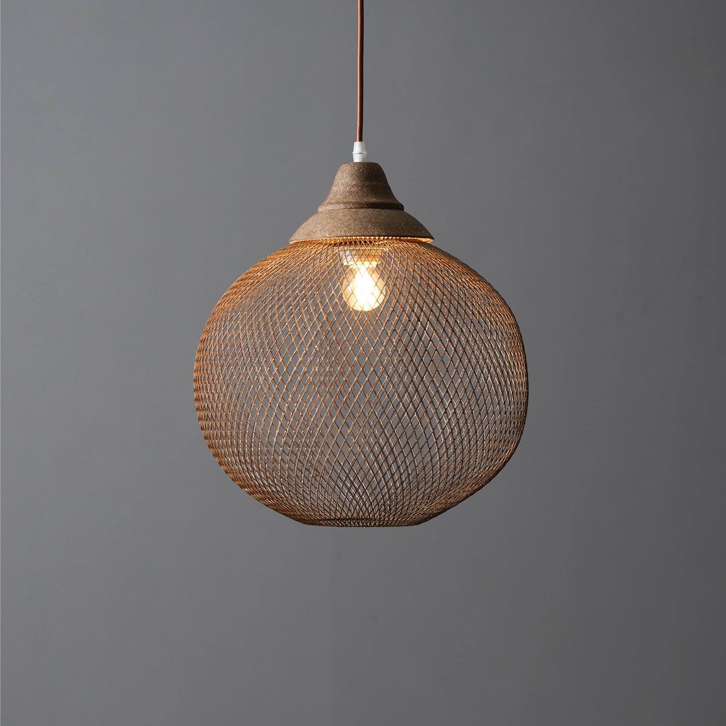 Lanister Mesh Pendant Lamp – industrial-inspired pendant light