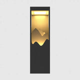 layered outdoor wall sconce