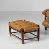 Leather Arm Chair without Ottoman – Mid Century Chair for Stylish Living Room Seating - View 6