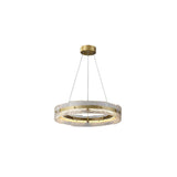 modern ring chandelier