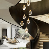 foyer crystal chandelier