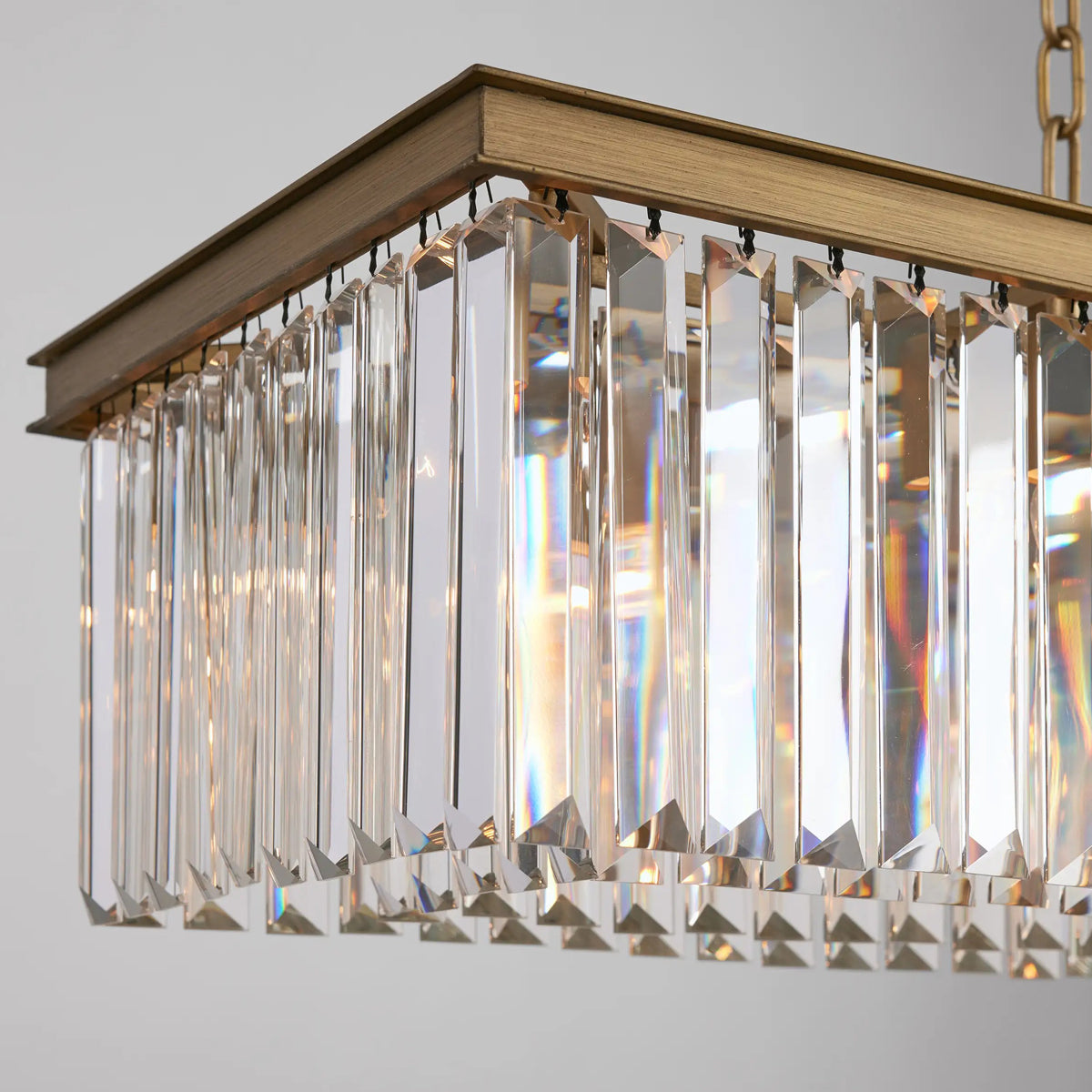 Leyland Tiered Rectangular Chandelier
