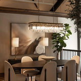 Leyland Tiered Rectangular Chandelier