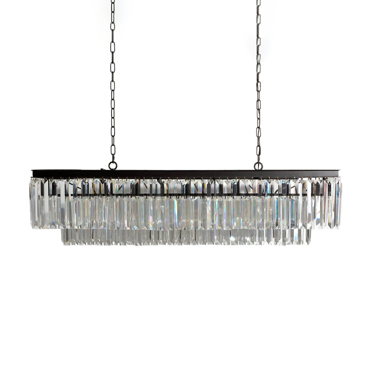 Leyland Tiered Rectangular Chandelier