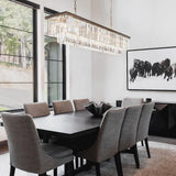 Leyland Tiered Rectangular Chandelier