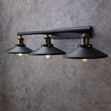 stylish black metal fixtures