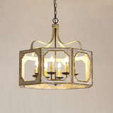 8-light led candle chandelier