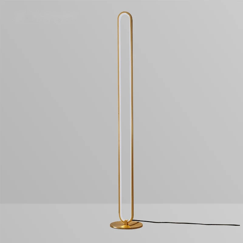 led brushed floor lamps