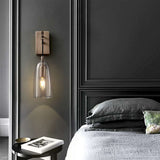 lure wall light in brass finish