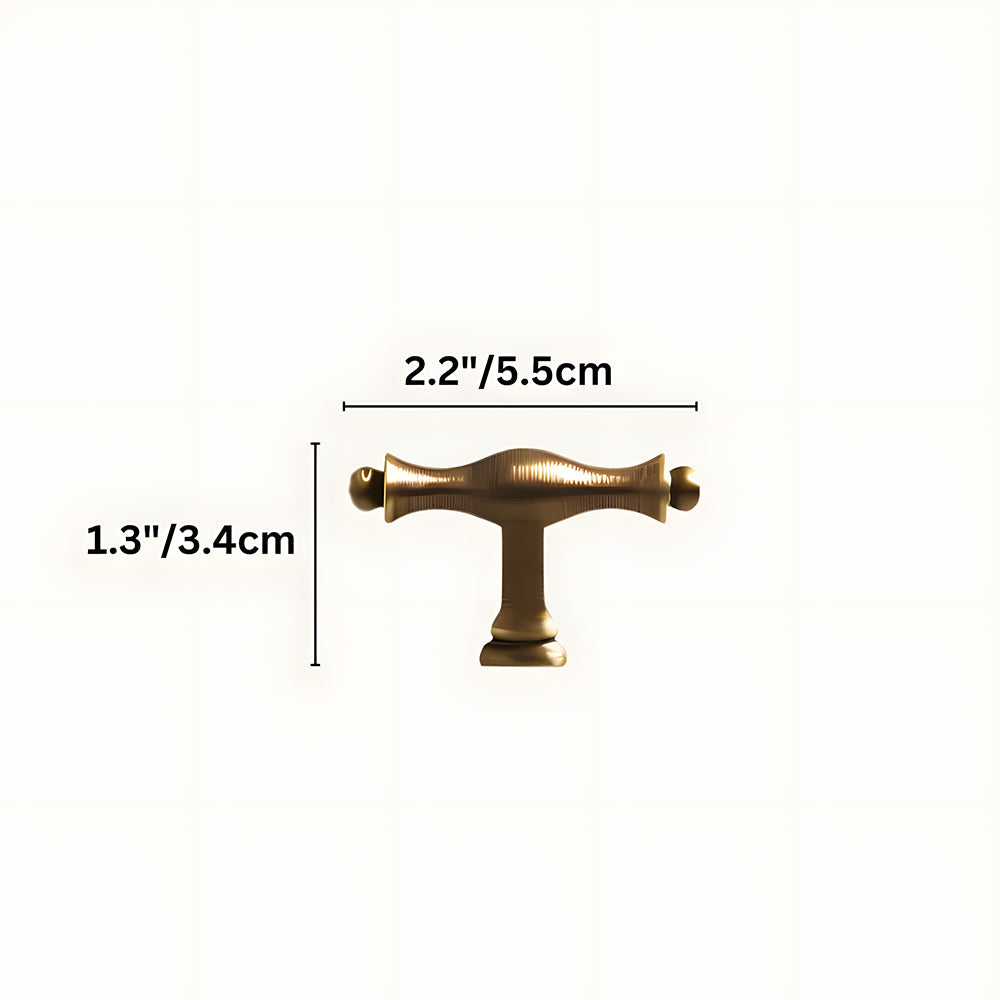 American Solid Brass Cabinet Drawer Handles