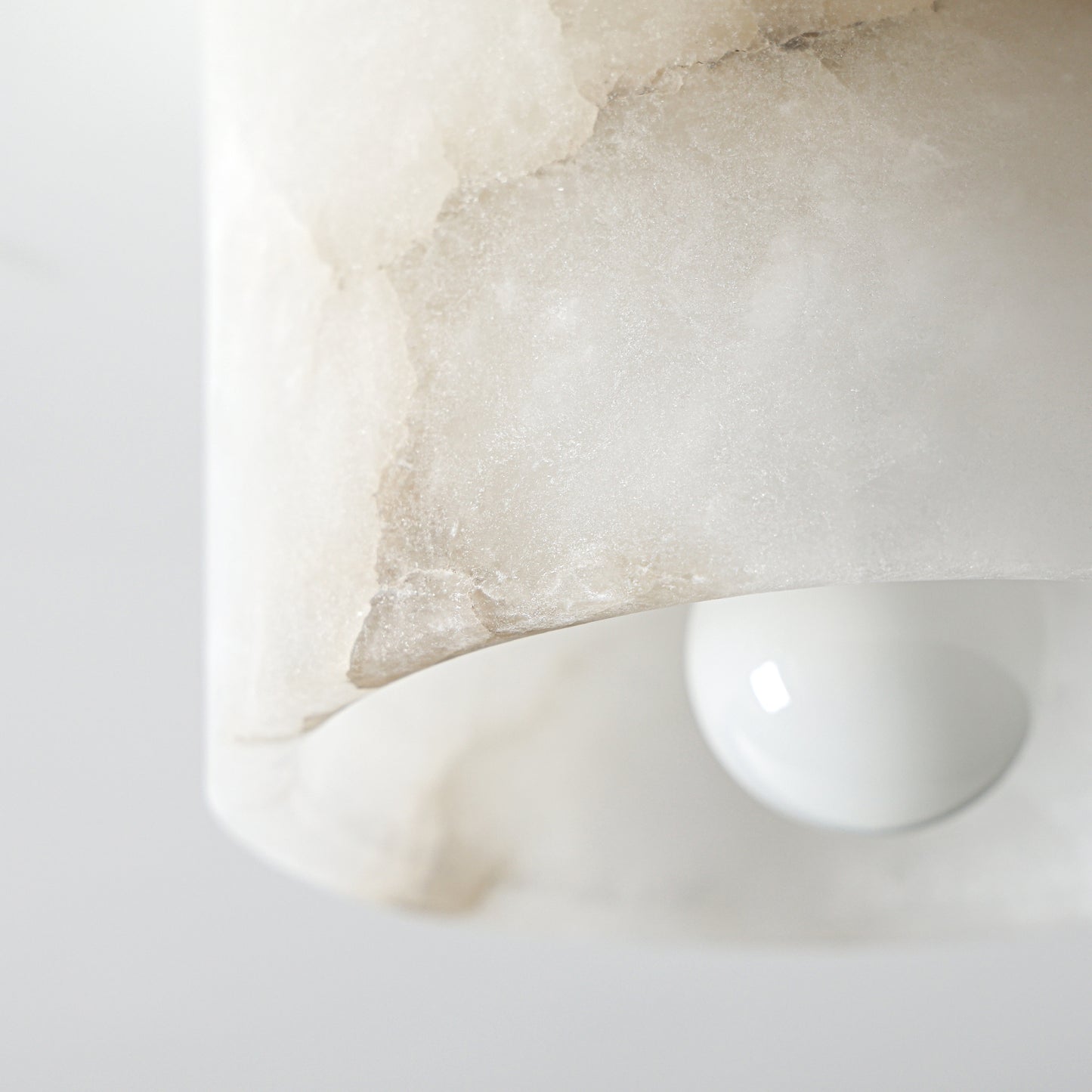 Loris Flush Mount — Geometric Ceiling Light with Warm Diffused Glow