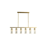 brass linear pendant