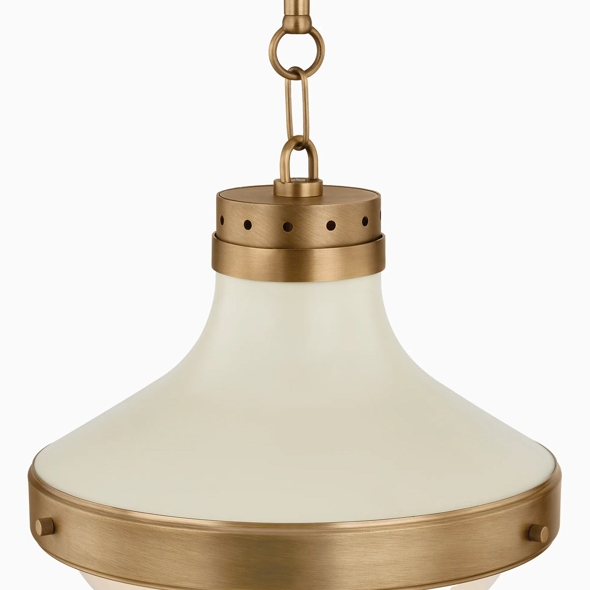 Maxton Pendant — Geometric Metal Hanging Light with Warm Directional Glow