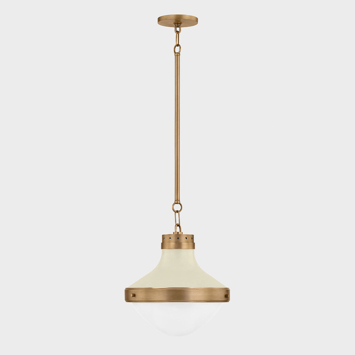 Maxton Pendant — Geometric Metal Hanging Light with Warm Directional Glow
