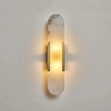 Melange Alabaster Wall Sconce | Sculptural Accent for Chic Interiors