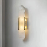 Melange Alabaster Wall Sconce | Sculptural Accent for Chic Interiors - View 4