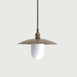 Mid-Century Brass Chandelier – Modern Glass Kitchen Island Lamp