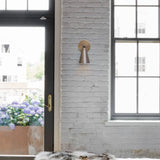 Aged Brass Wall Sconce - Mid Century Modern Light Fixture
