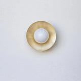 Mid-Century Modern Ceiling / Wall Light with Handcrafted Glass Globe
