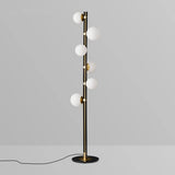 white lamp shades floor light
