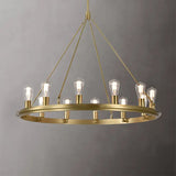 milla 12 light Round LED Chandelier
