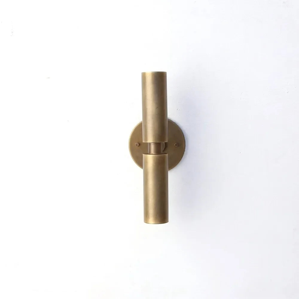 Handmade Modern Brass Wall Lamp – Vintage Style Solid Brass Light Fixture