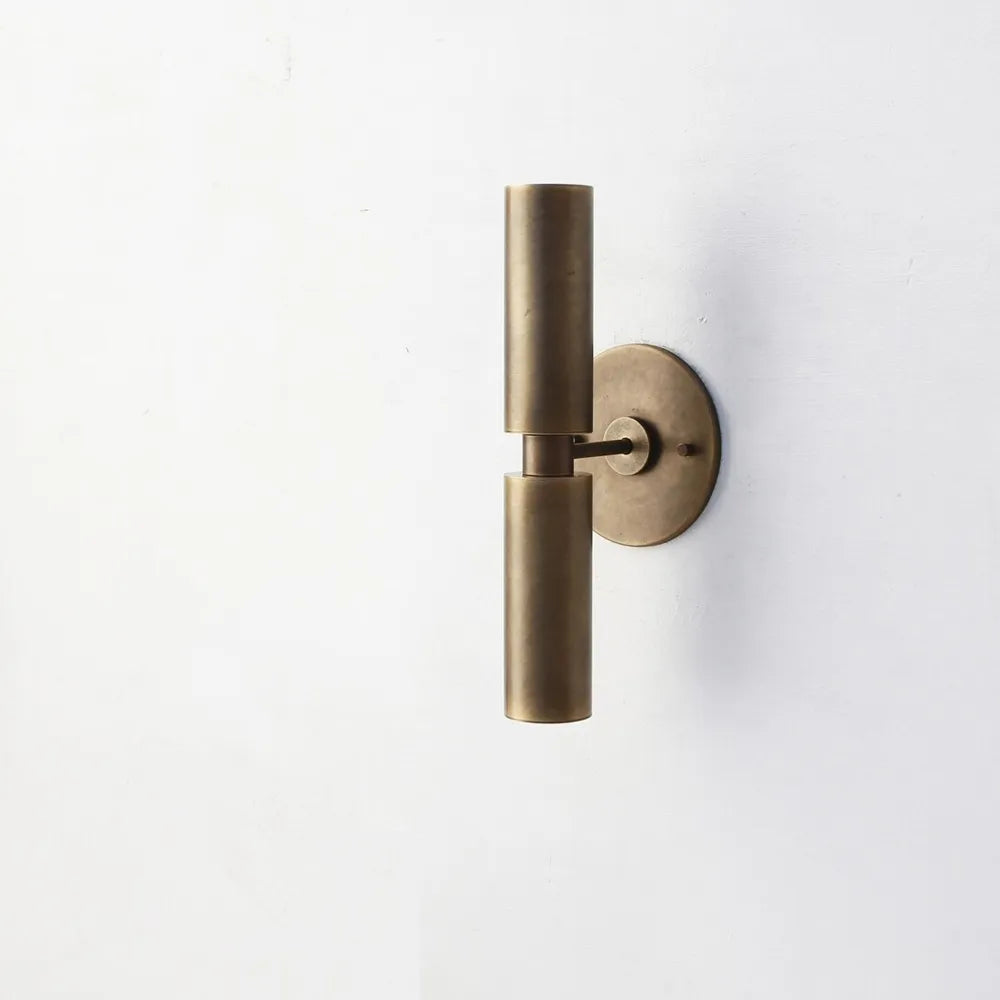 Handmade Modern Brass Wall Lamp – Vintage Style Solid Brass Light Fixture