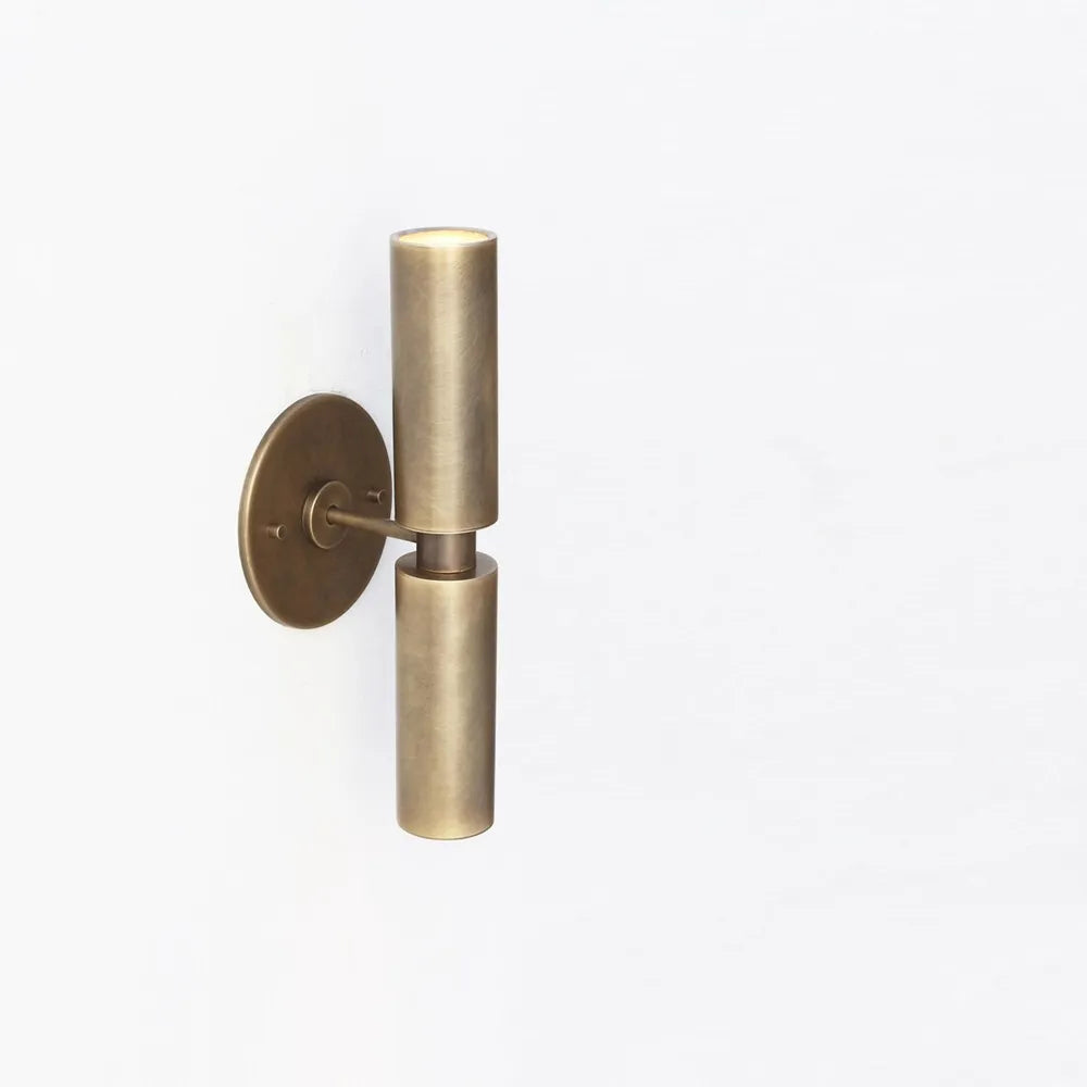 Handmade Modern Brass Wall Lamp – Vintage Style Solid Brass Light Fixture