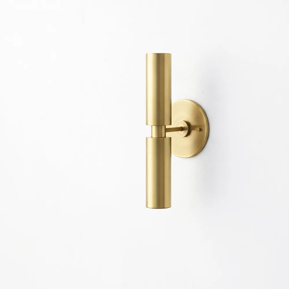 Handmade Modern Brass Wall Lamp – Vintage Style Solid Brass Light Fixture – view 9