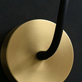 copper swing arm wall lamp