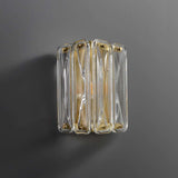 hallway crystal sconce lighting
