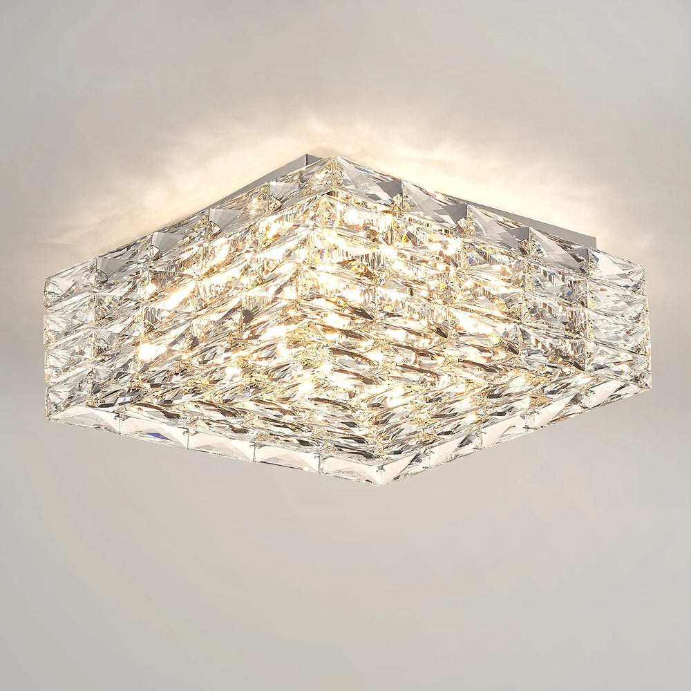 crystal ceiling light