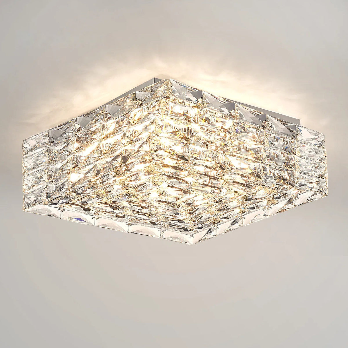 crystal ceiling light