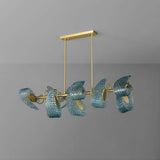 glass island light fixture