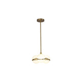 glass globe chandelier