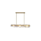 chandelier with water ripple design