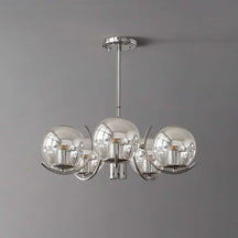 clear glass chandelier lighting