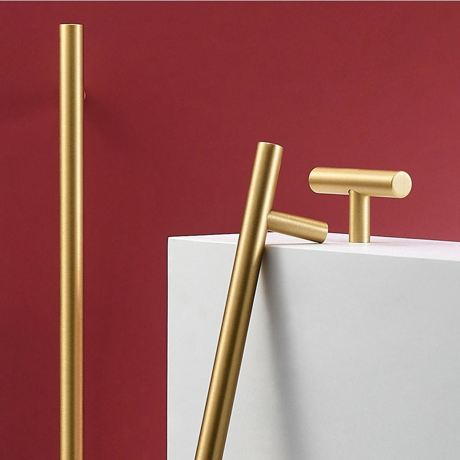 Brushed Gold Euro Style Cabinet Handles