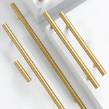 Brushed Gold Euro Style Cabinet Handles