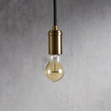 ohlson brass swag pendant