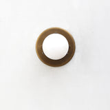One-Light Brass Wall or Ceiling Light with Alabaster Shade