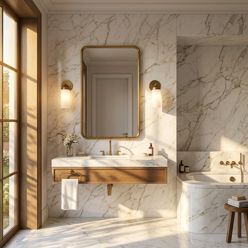 One-Light Brass Wall Sconce with Opal Glass Cylinder Shade