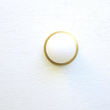 One-Light Mini Globe Flush Mount Ceiling Light