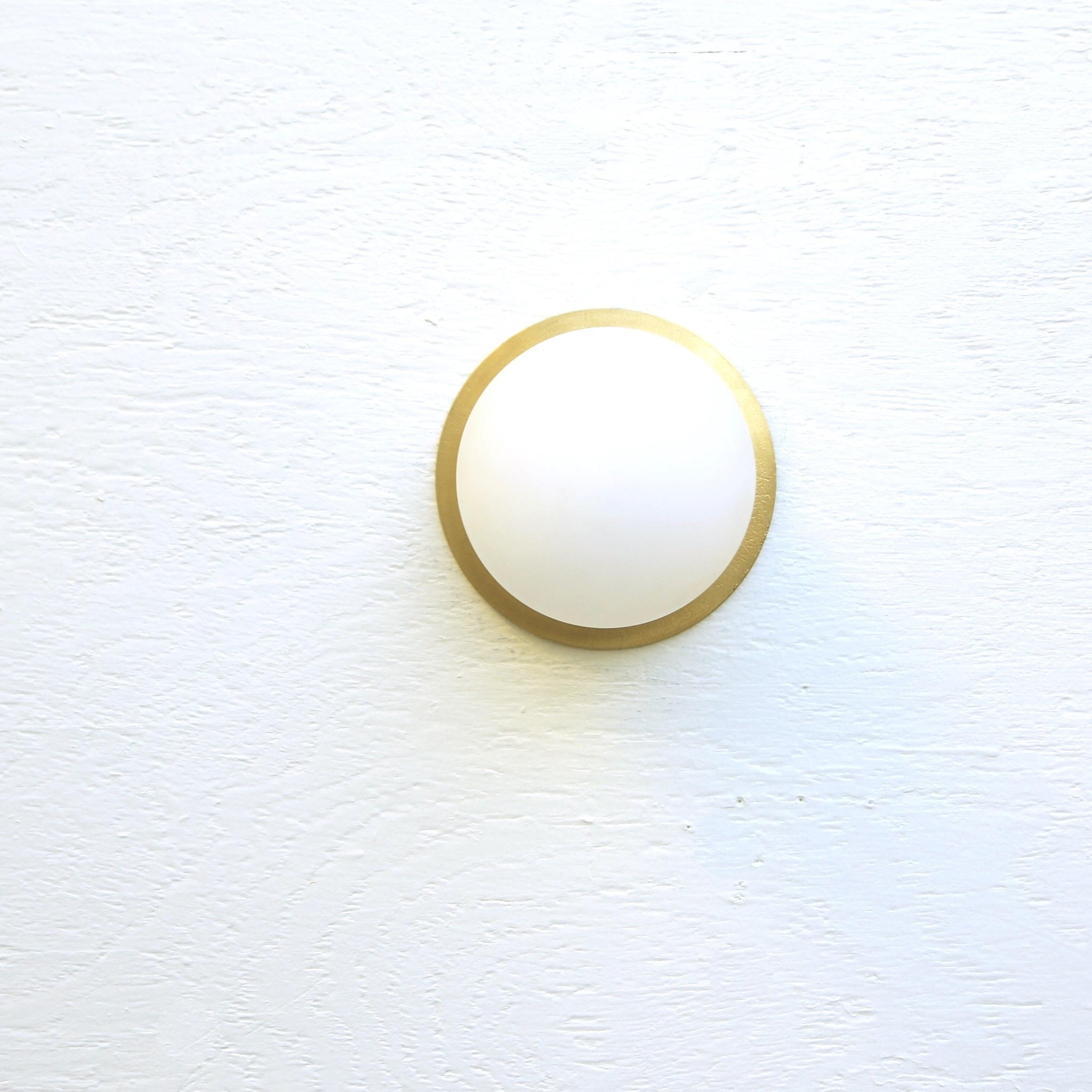 One-Light Mini Globe Flush Mount Ceiling Light