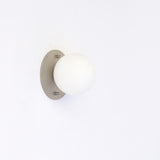 One-Light Mini Globe Flush Mount Ceiling Light
