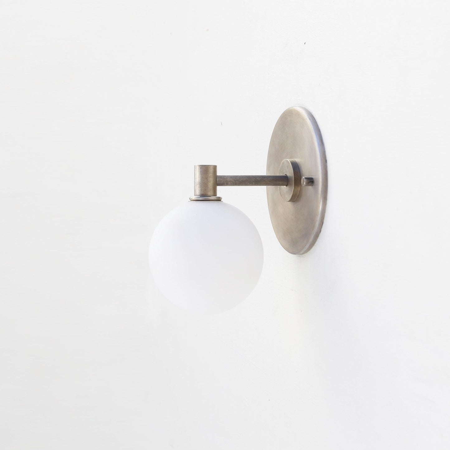 One-Light Mini Globe Wall Sconce
