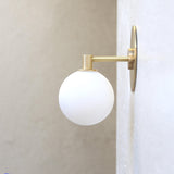 One-Light Mini Globe Wall Sconce