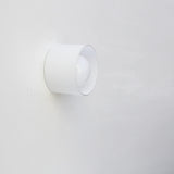 One-Light Opal Glass Cylinder Flush Mount Ceiling Light