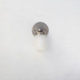 One-Light Opal Glass Tube Wall Sconce
