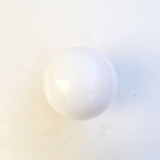 One-Light Opal Globe Low-Profile Ceiling Light